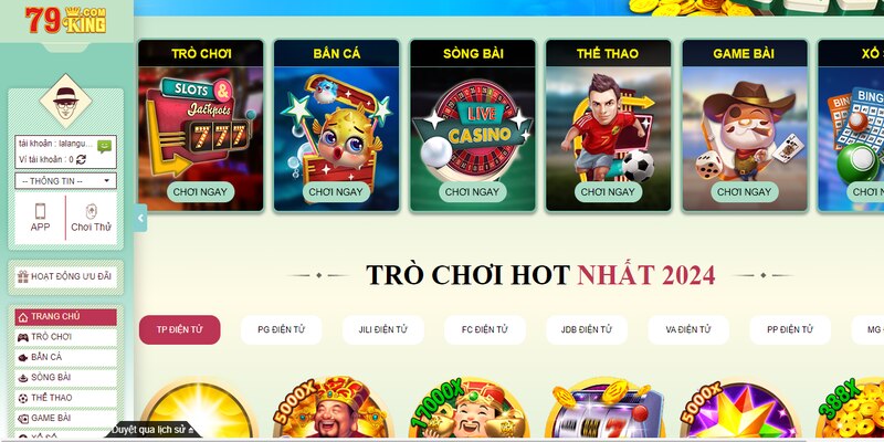 Giới Thiệu Về Slot Game Tại 79King2